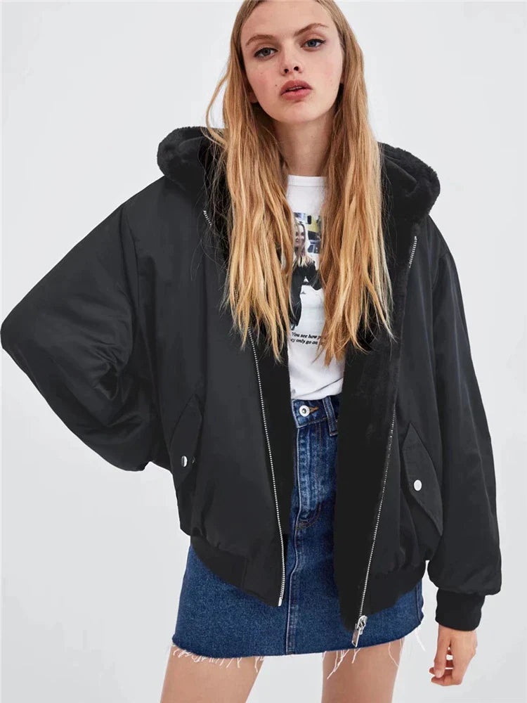 Lozenda - Bomber reversibile da donna