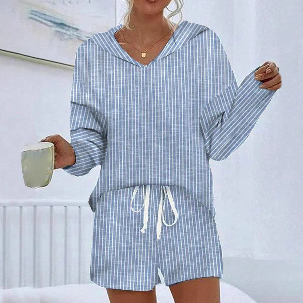 Juna - Completo a due pezzi con cappuccio a quadri