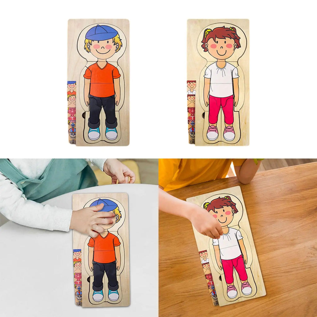 Woods - Avventura Anatomica - Puzzle in Legno
