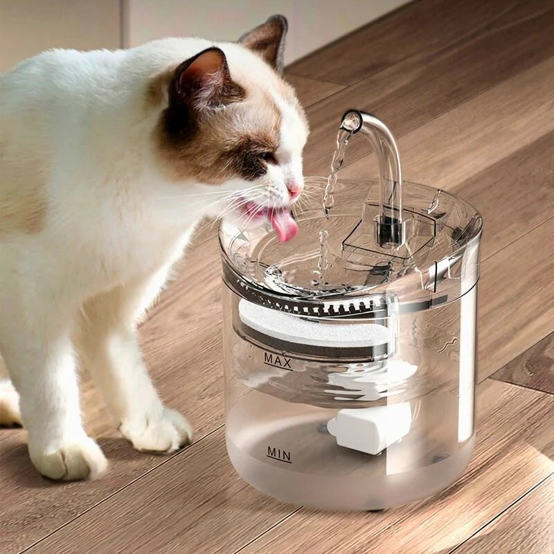 HundeJoy Katzen-Trinkbrunnen – Frisches Wasser, das Katzen lieben