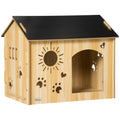 PawHut Cuccia per cani spaziosa con graziose fessure di ventilazione