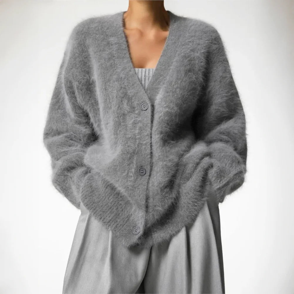 Evelyn - Cardigan in cachemire confortevole