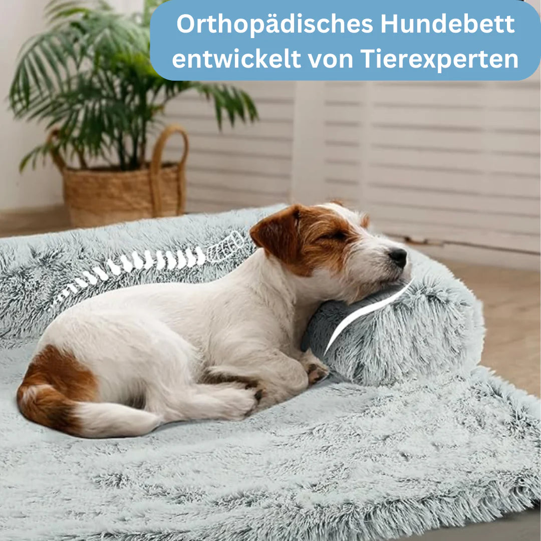 Kuscheliges Hunde-Sofabett Wolkenparadies – Wasserdicht, leicht waschbar & komfortabel