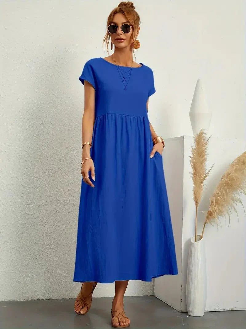 Zorana - Midikleid mit Taschen
