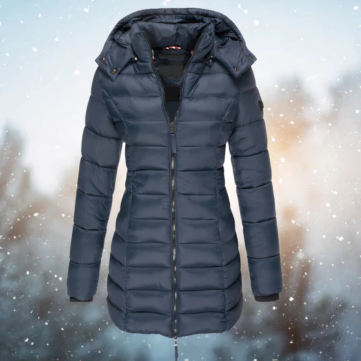 Parka da donna con cappuccio