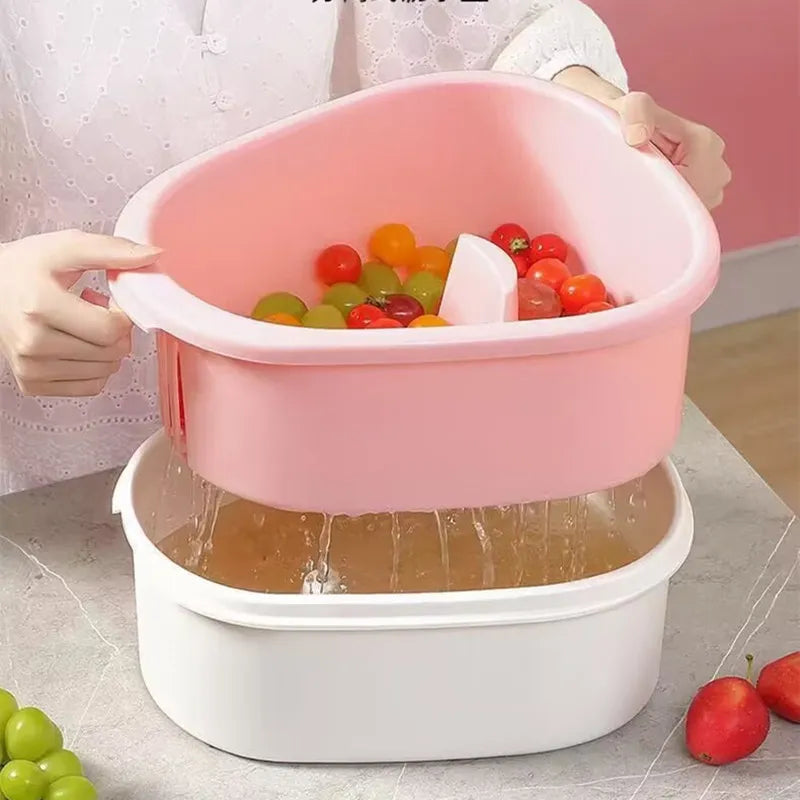 CleanBerry - Centrifuga per lavare la frutta con spazzola