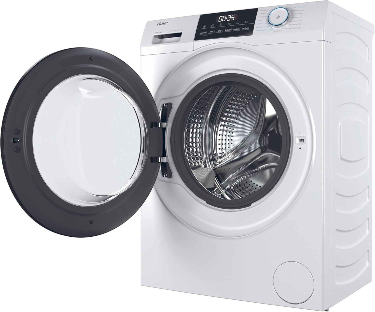 Haier I-PRO SERIE 7 HW80-B14979 Waschmaschine / 8 kg / A - beste Effizienz / Direct Motion Motor - absolut leise / XL-Trommel / Refresh-Dampfprogramm / Vollwasserschutz / ABT