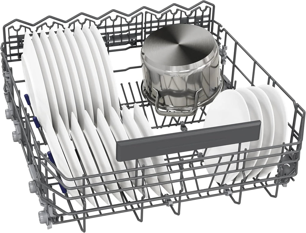 Siemens SN63EX06VE, iQ300 Smarter Lavastoviglie, Lavastoviglie a incasso totale, 60 cm, Cassetto posate, Extra silenziosa, varioSpeed, Apertura automatica porta, Triple rackMatic, infoLight, intensiveZone