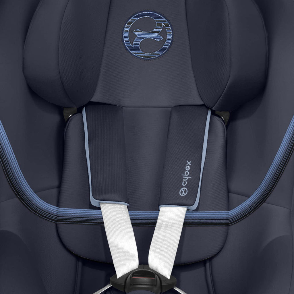 CYBEX Gold Kinder-Autositz Sirona S2 i-Size, Ab ca. 3 Monaten bis 4 Jahren, Max. 18 kg, SensorSafe kompatibel, Granite Black