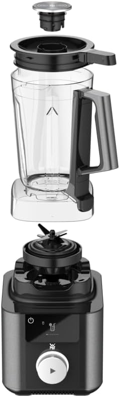 WMF Master Toaster Langschlitz motorizzato, tostapane 2 fette, pane tostato XXL, centratura automatica del pane, funzione Check-Up, tostapane 980 W, pannello touch, barra luminosa LED, tostapane acciaio inox opaco