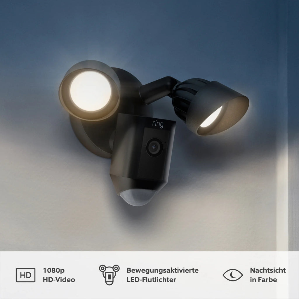2-Pack Floodlight Cam Wired Plus