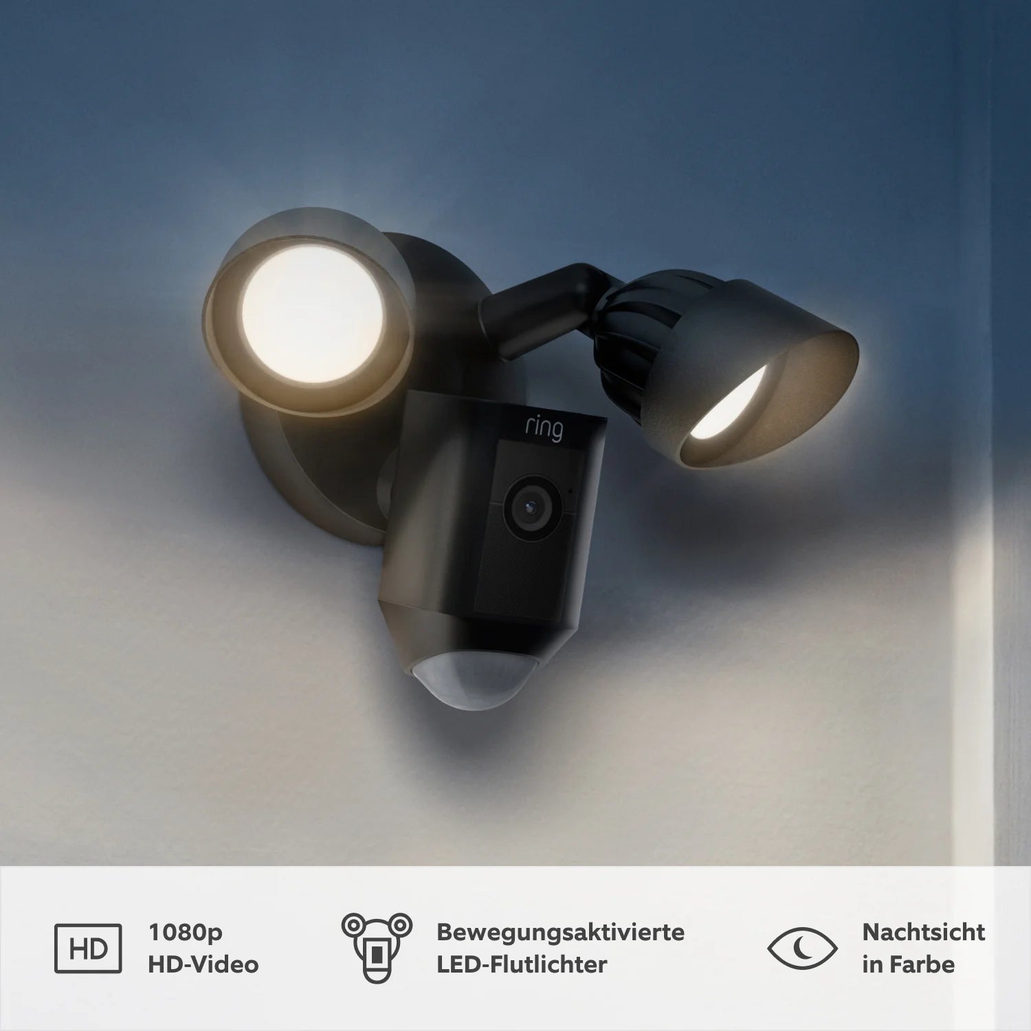 2-Pack Floodlight Cam Wired Plus