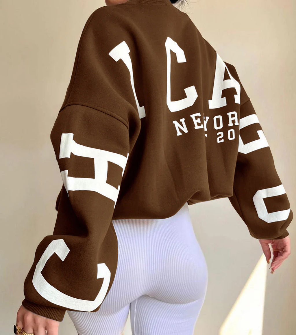 Felpa da donna in montagna