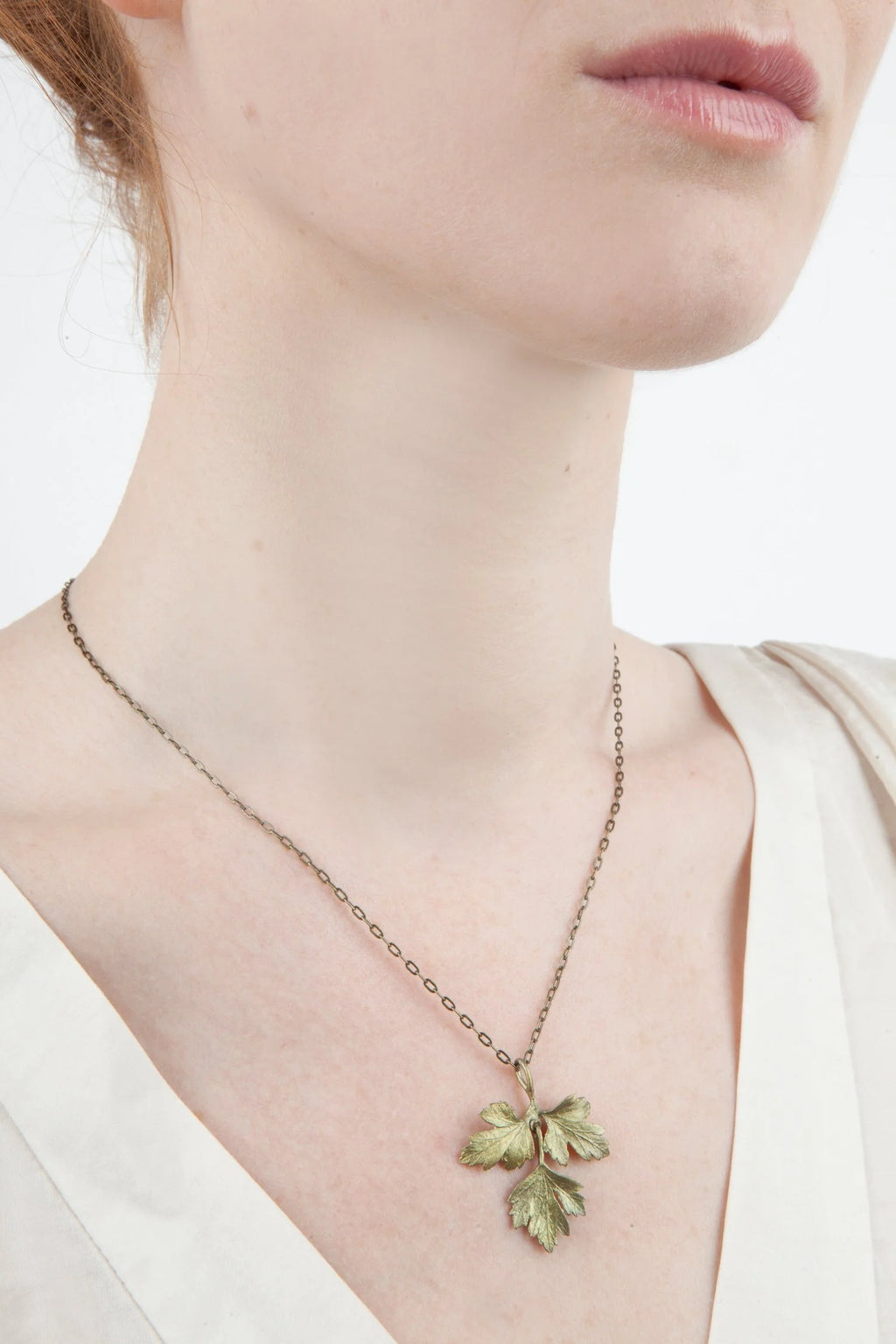 Kleine Kruter - Petersilie - Kette mit Anhnger