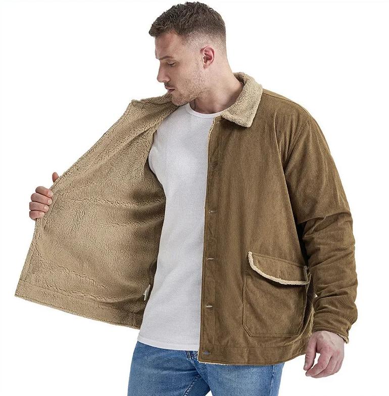 Giacca di velluto a coste da uomo