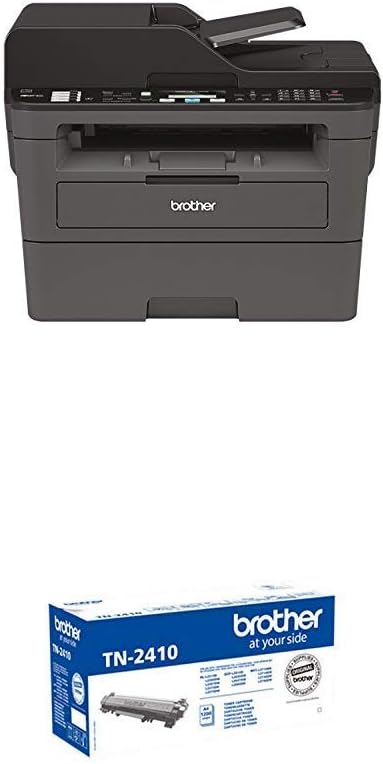 Brother MFC-L2835DW | Stampante multifunzione 4-in-1 (stampa/scansione/copia/fax) Laser monocromatica – Wi-Fi ed Ethernet – Alimentatore automatico documenti (ADF) da 50 fogli – Velocità di stampa di 32 pagine