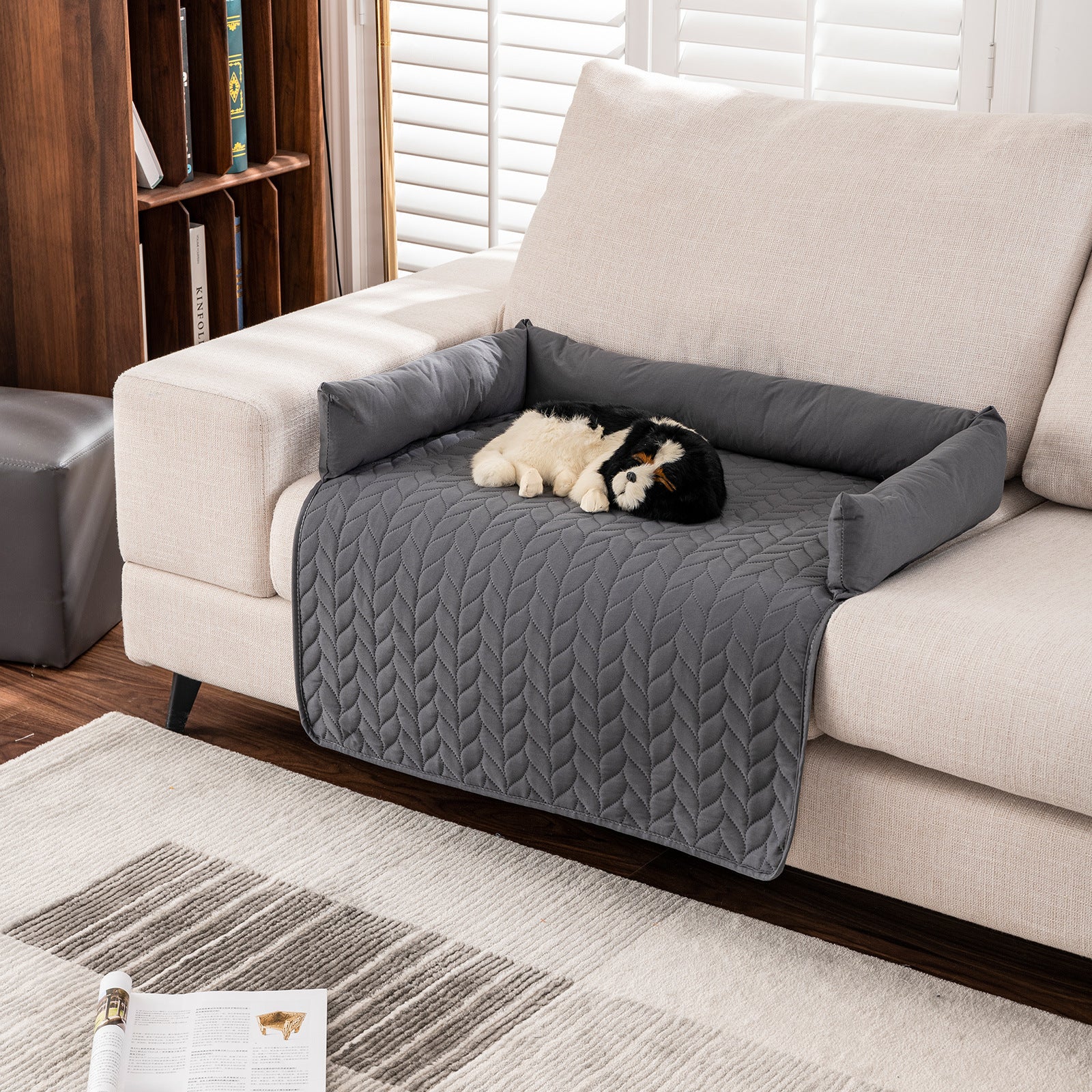 PawSecure - Cuscino per divano per animali domestici, morbido e antiscivolo