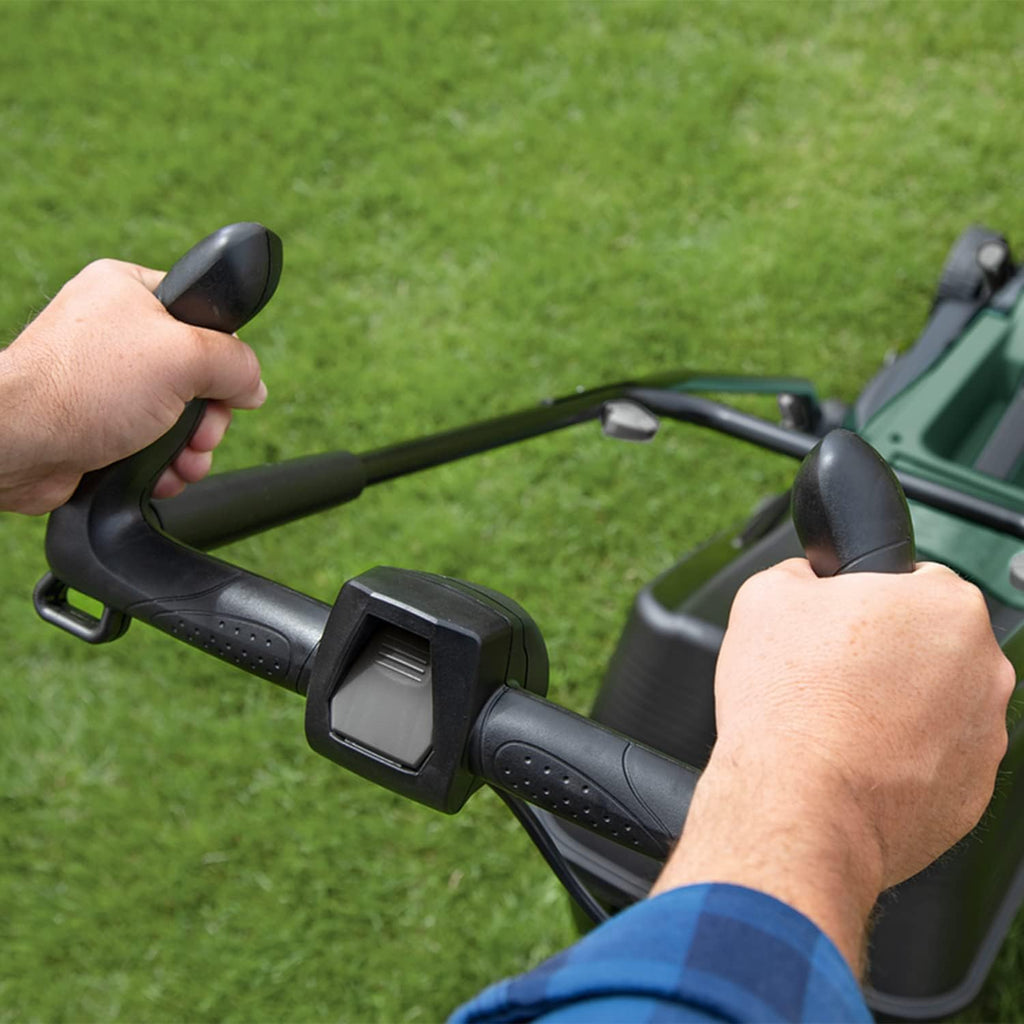 Bosch Home and Garden 06008B9B01 Bosch Tosaerba EasyRotak 36-550 (senza batteria, 36 Volt, larghezza di taglio: 38 cm, superfici prato fino a 550 m², in scatola di cartone)