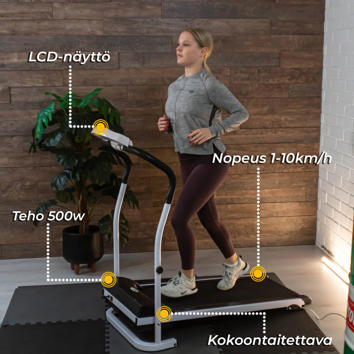 React-Laufband mit Motor