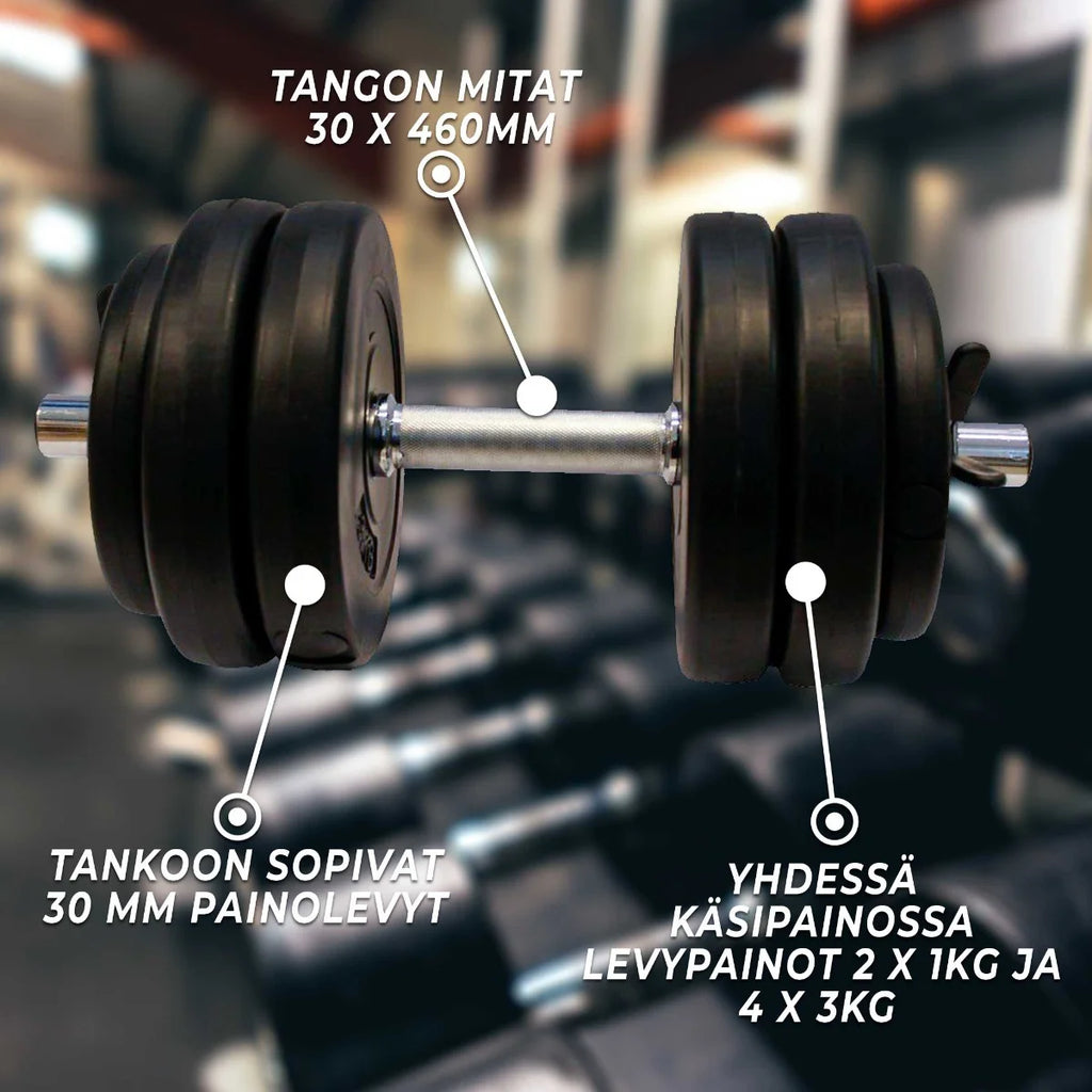 Manubri Regolabili Fit'n Shape 2x, 30kg