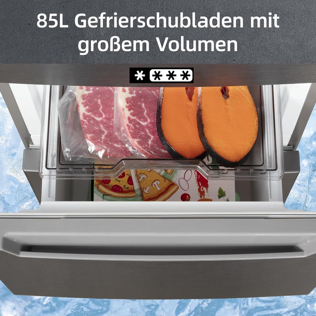 CHiQ Freestanding Fridge with Freezer
