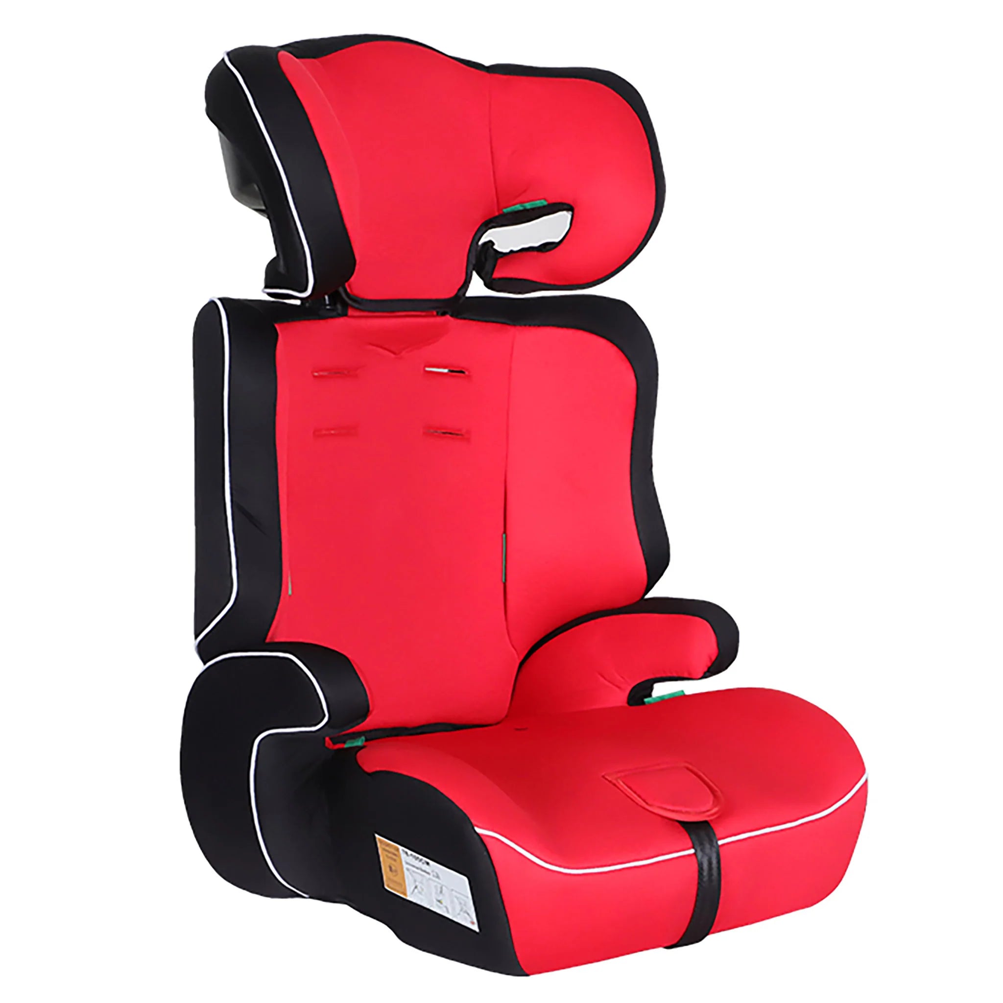 Kikid Kindersitz Basic 76-150cm R129, schwarz rot
