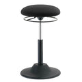 Sgabello oscillante Lykke Wackelhocker Basic 360, nero