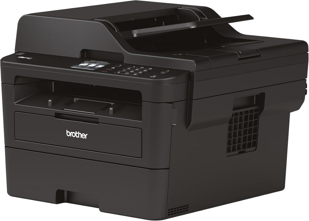 Brother MFC-L2835DW | Stampante multifunzione 4-in-1 (stampa/scansione/copia/fax) Laser monocromatica – Wi-Fi ed Ethernet – Alimentatore automatico documenti (ADF) da 50 fogli – Velocità di stampa di 32 pagine
