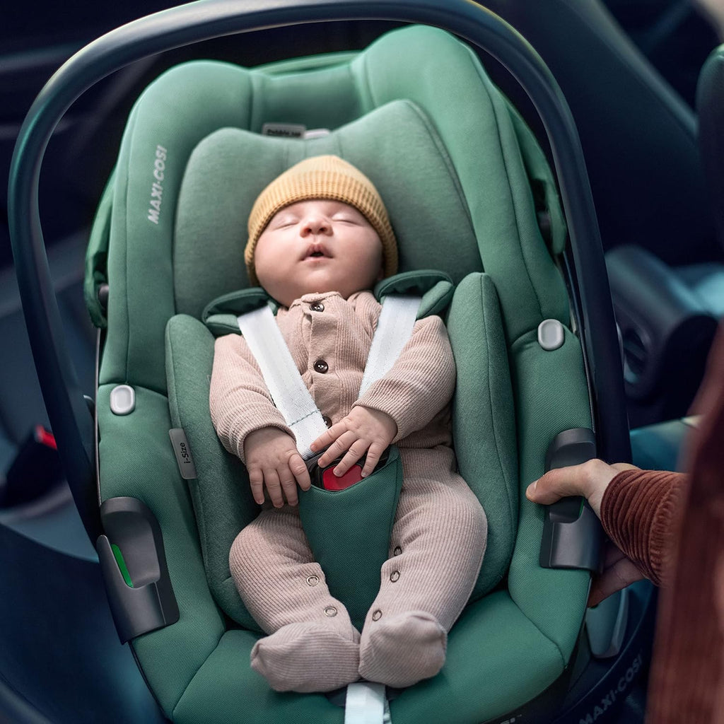 Maxi-Cosi Pearl 360 i-Size baby autositz, autositz 360 grad drehbar, 3 Monate - 4 Jahre (61-105 cm), Drehung mit nur einer Hand, ClimaFlow, Easy-In-Gurt, G-CELL, Authentic Black