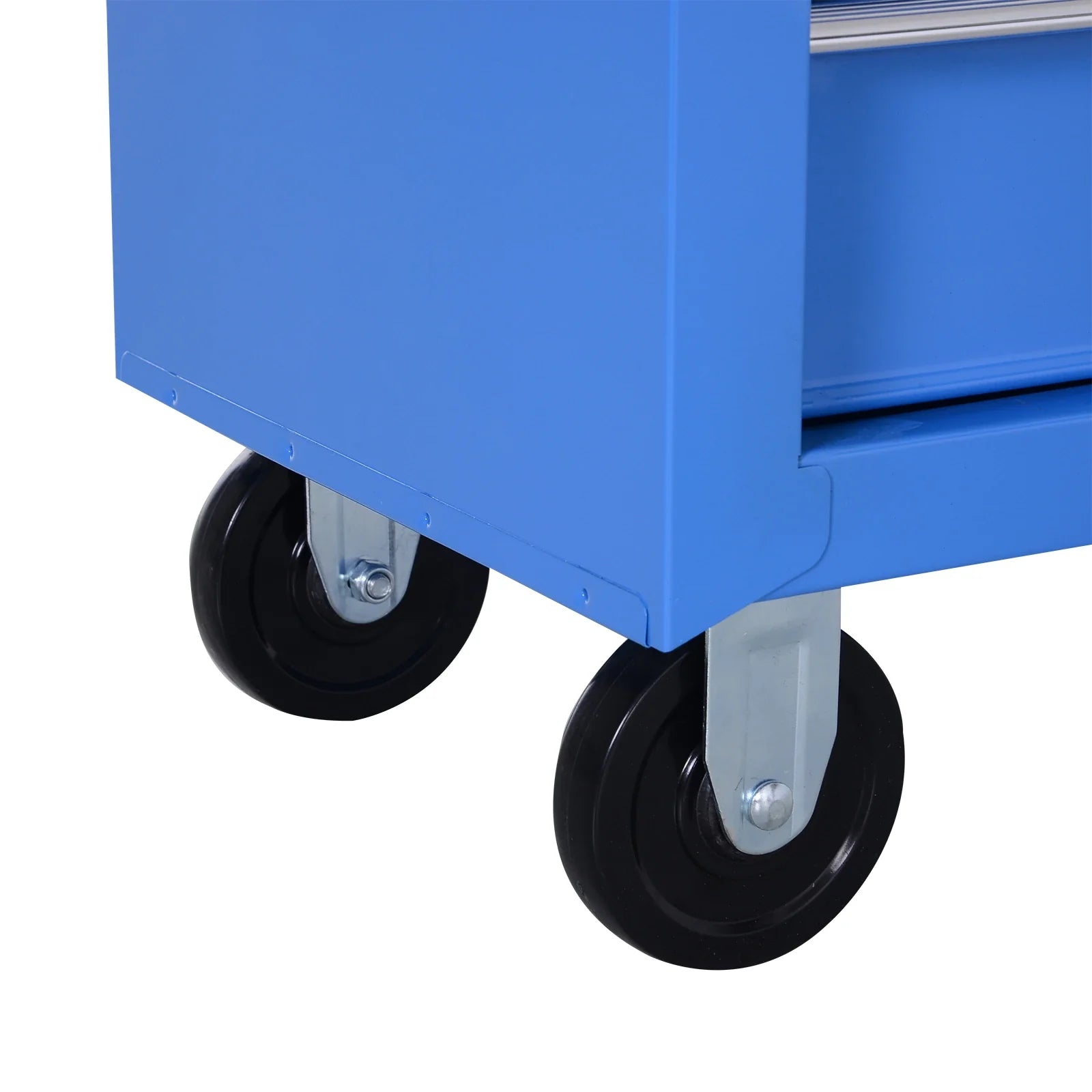 HOMCOM Carrello portautensili da officina, richiudibile con ruote