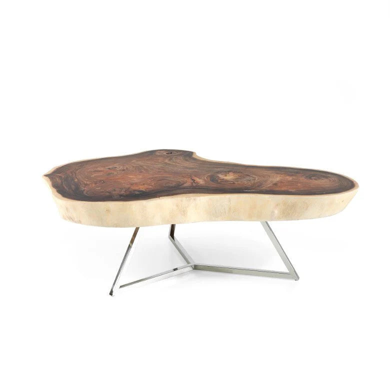 Couchtisch Baumscheibe DILAS  110 x 110 cm