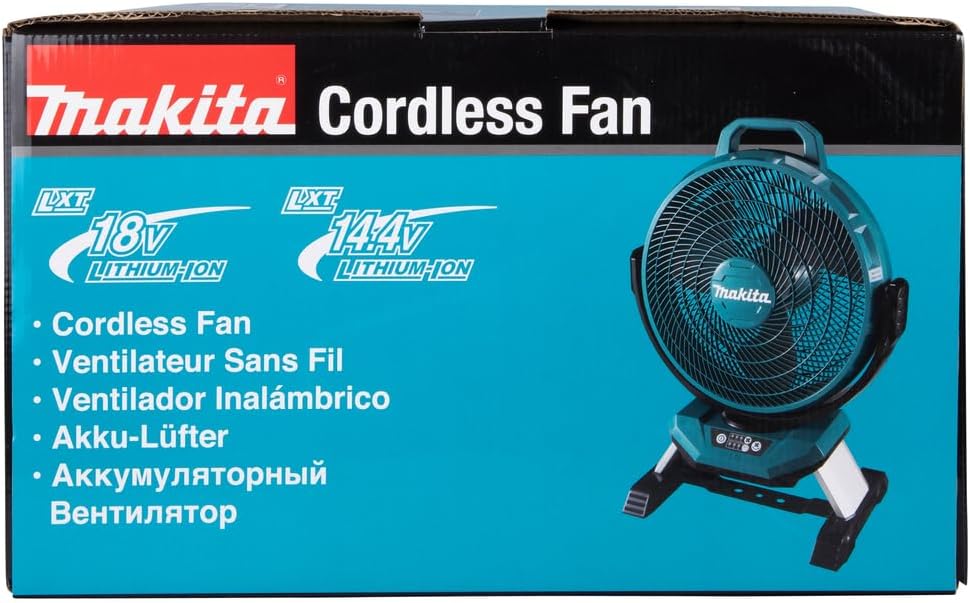 Makita DCF301Z Ventilatore a batteria 18V (senza batteria, senza caricabatterie)