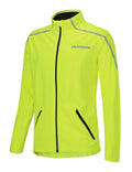 Herren Thermo Fahrradjacke - Laufjacke Air Tech Neon