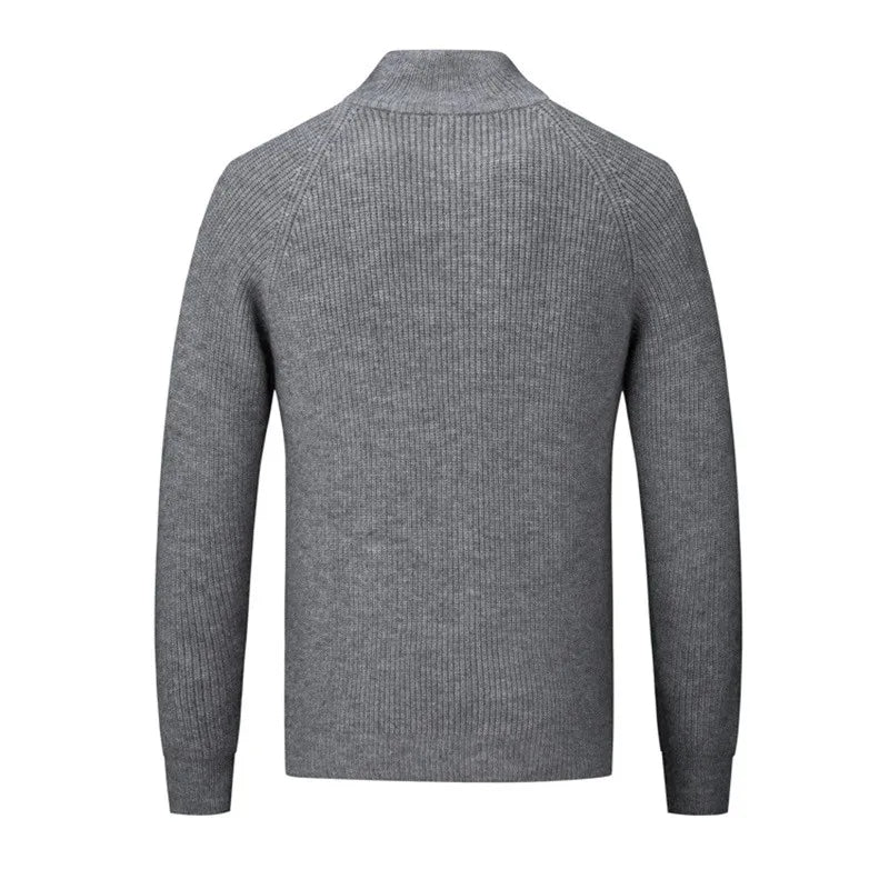 Strickjacke mit Reiverschluss für Herren
