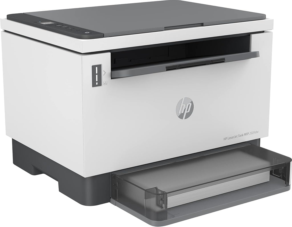 HP Laserjet Tank MFP 2604dw Laserdrucker, Drucker, Scanner, Kopierer, HP Smart App, inklusive Original HP Toner für bis zu 5000 Seiten, 23 Seiten/Min, beidseitig drucken, bis 600 x 600 DPI, Monochrom