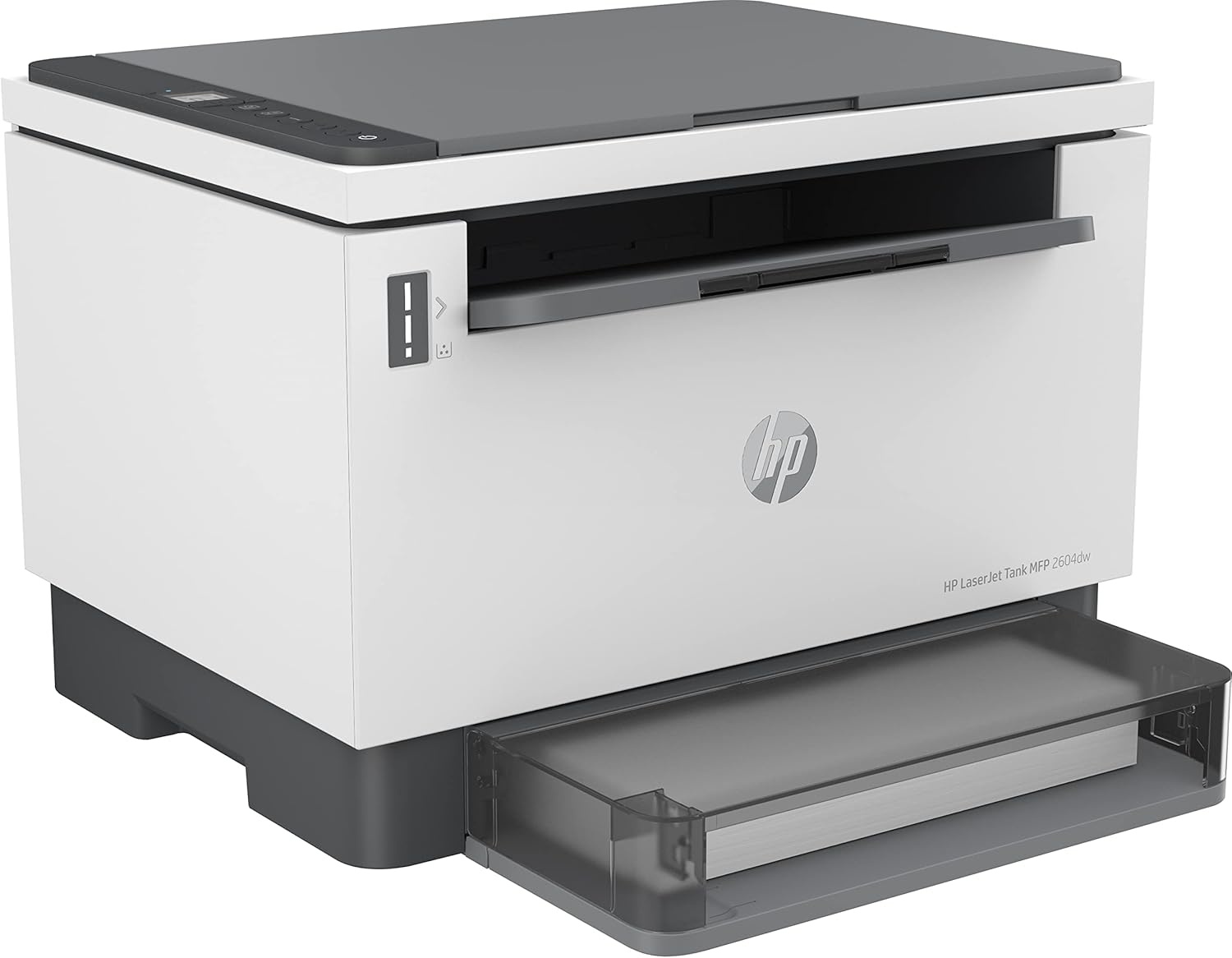 HP Laserjet Tank MFP 2604dw Laserdrucker, Drucker, Scanner, Kopierer, HP Smart App, inklusive Original HP Toner für bis zu 5000 Seiten, 23 Seiten/Min, beidseitig drucken, bis 600 x 600 DPI, Monochrom
