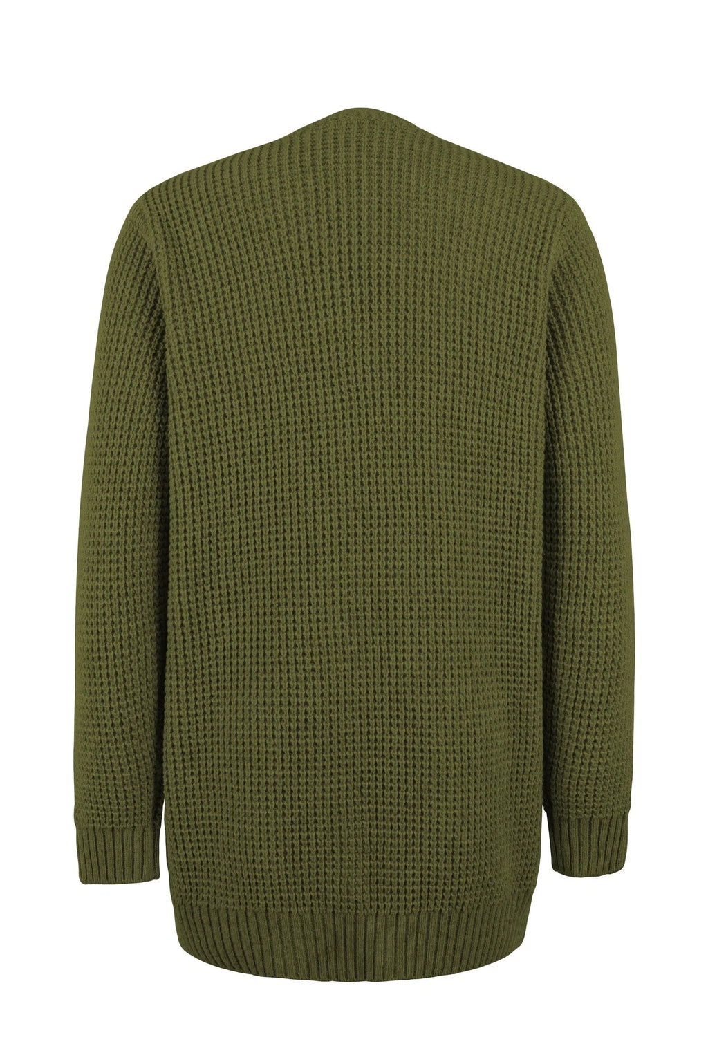 Cardigan lavorato a maglia a maniche lunghe da donna