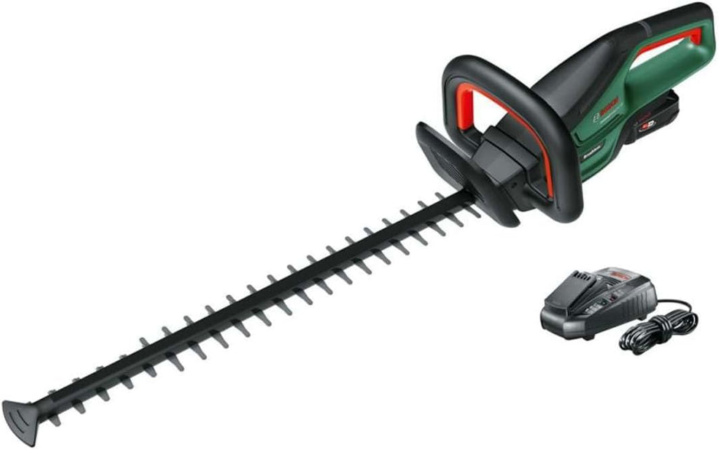 Bosch Tagliasiepi a batteria UniversalHedgeCut 18V-50 (1 batteria 2,5 Ah, sistema 18 Volt, lunghezza lama 50 cm, in scatola di cartone)