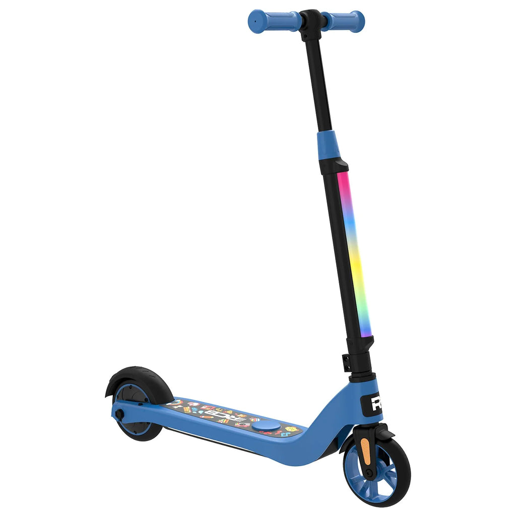 RCB R3X Electric Kid Scooter, 80W Motor, Pink/Blau