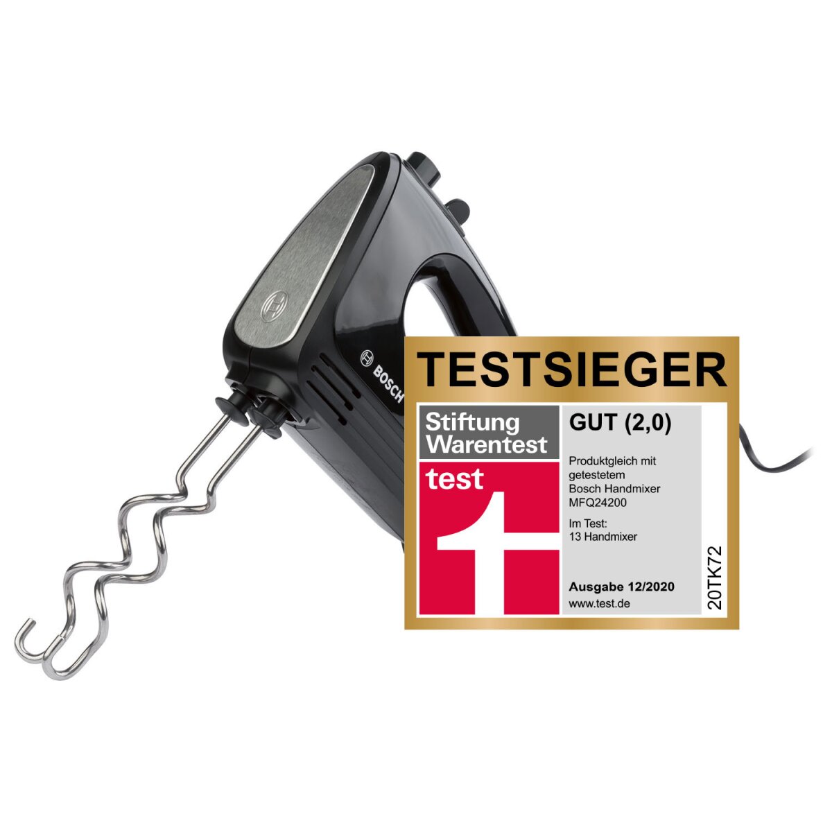 BOSCH Sbattitore manuale »MFQ2420B«, 400 Watt - Prodotto ricondizionato pari al nuovo