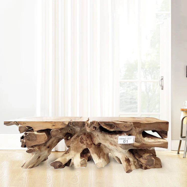 Credenza in radice di teak NAGA 160 cm