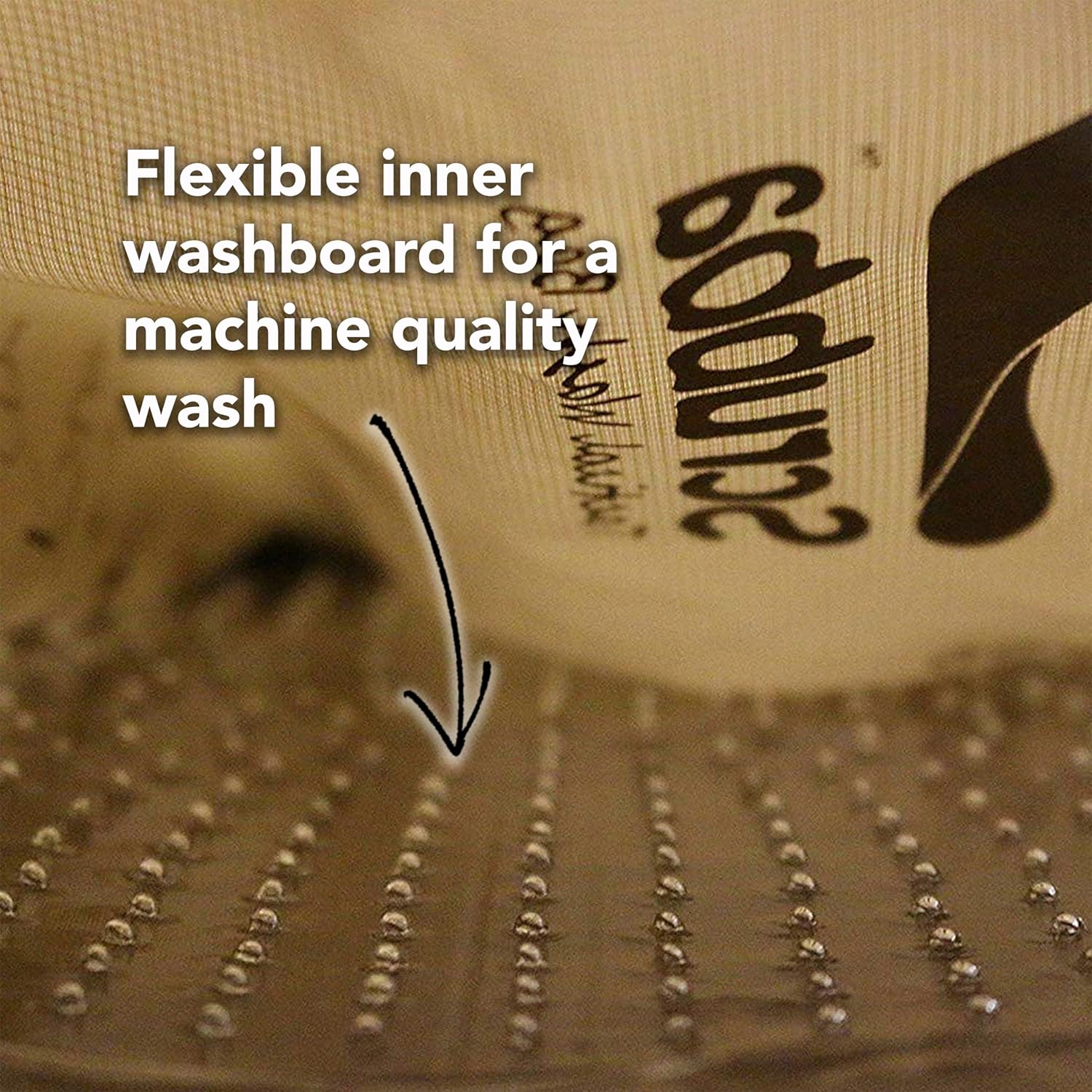 Scrubba Toplader Wash Bag 2.0 - Lavatrice portatile da campeggio - Borsa per il lavaggio e sacca da bucato, Verde