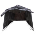 Tenda garage Fornorth 3,4x7m, grigio scuro