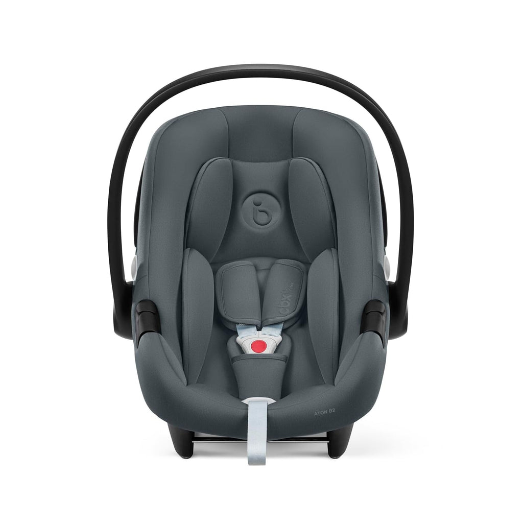 CBX by CYBEX Seggiolino Auto Aton B2 i-Size, Dalla nascita fino a ca. 24 mesi, Max. 13 kg, Inclusivo riduttore neonato, Compatibile con SensorSafe, Rosso