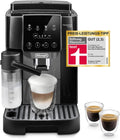 De'Longhi Magnifica Start ECAM222.60.BG, Macchina da Caffè Automatica con Sistema LatteCrema per Cappuccino Automatico, 4 Tasti di Selezione Diretta, Pannello di Controllo Soft-Touch, Funzione x2, 1450W, Nero/Grigio