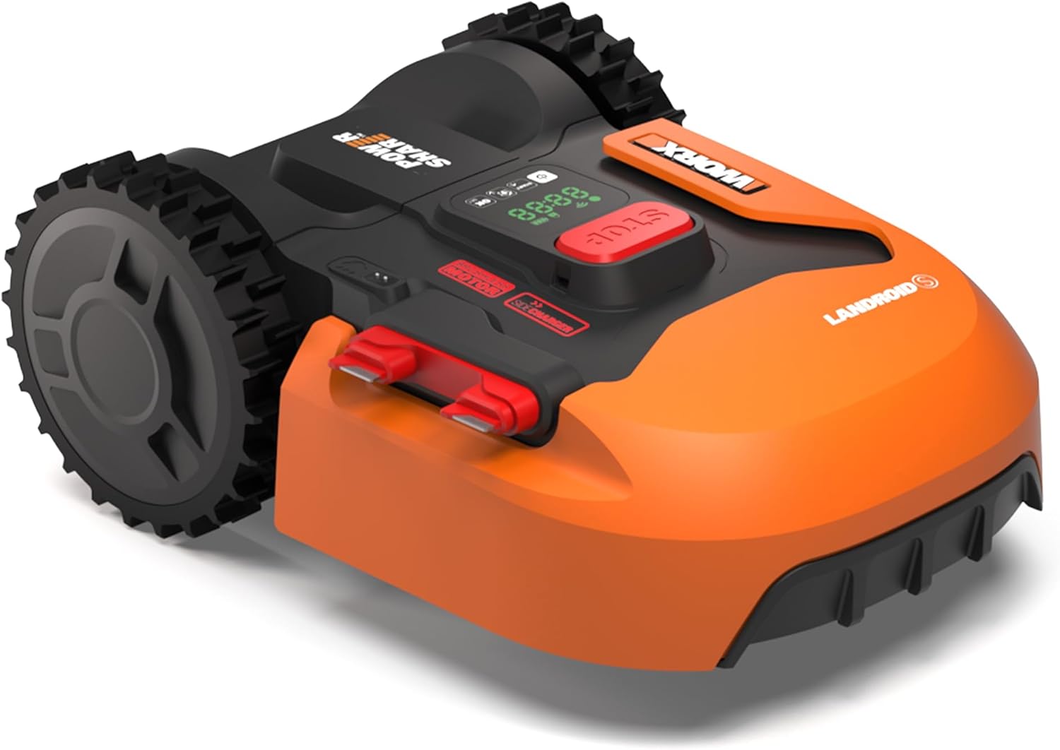 WORX Landroid Vision M600 Robot rasaerba WR206E.1 per giardini fino a 600m - Robot tagliaerba intelligente senza filo perimetrale - WLAN & Bluetooth - prevenzione attiva degli ostacoli con tecnologia AI - controllo tramite APP