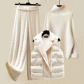 Set invernale di lusso e comfort da donna