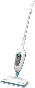 Black+Decker FSMH13E10-QS Scopa a Vapore 10-in-1 Steam Mop Deluxe (1300W, Pulitore a Vapore per Igiene e Pulizia, Ampio Set di Accessori + Generatore di Vapore Portatile Rimovibile, Facile da Usare)