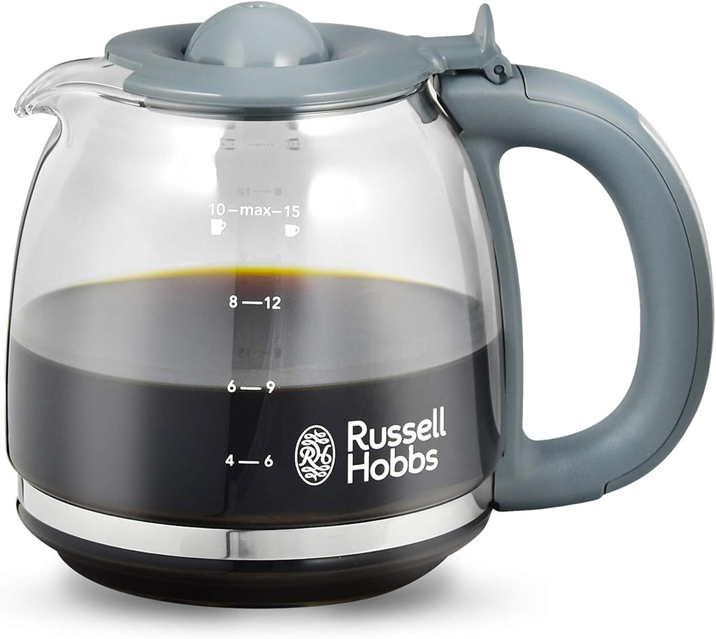 Russell Hobbs Inspire Grey Colazione Set Tostapane, Bollitore e Macchina da Caffè