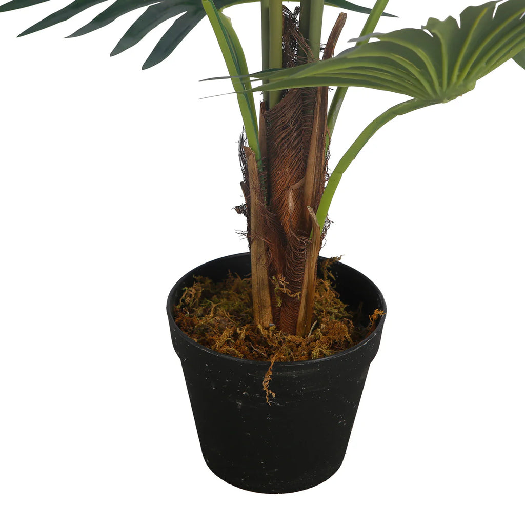 Lykke Künstliche Pflanze Fcherpalme 100cm